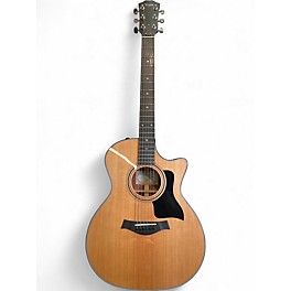 Used Taylor 314CE Natural Acoustic Electric Guitar