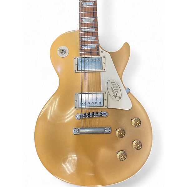 Used Gibson Custom 1957 Les Paul Reissue VOS Gold Top Solid Body Electric Guitar