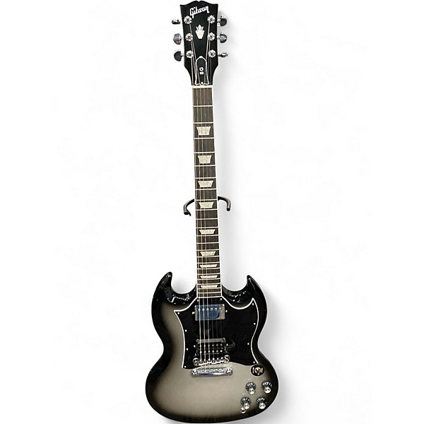 Used Gibson SG STANDARD Silverburst Solid Body Electric Guitar