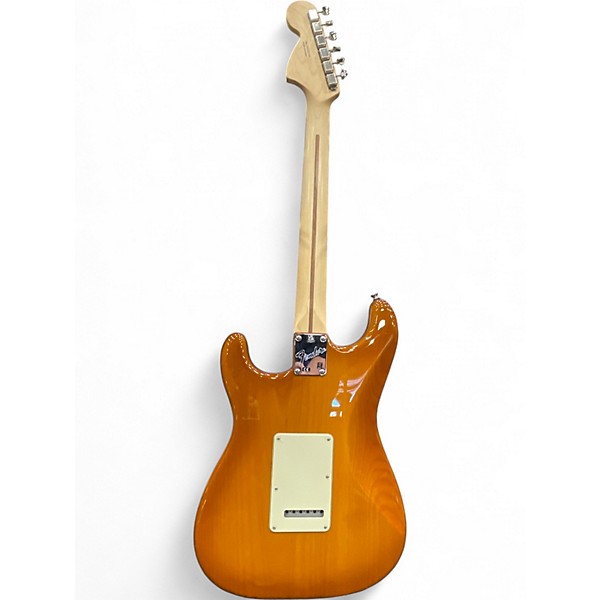 Used Fender American Performer Stratocaster Honey Blonde Solid Body Electric Guitar