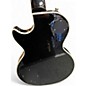 Used Epiphone Les Paul Custom Black and Silver Solid Body Electric Guitar
