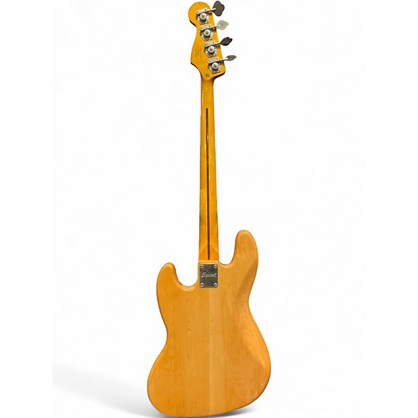 Used Squier Classic Vibe 70s Jazz Bass Natural Electric Bass Guitar
