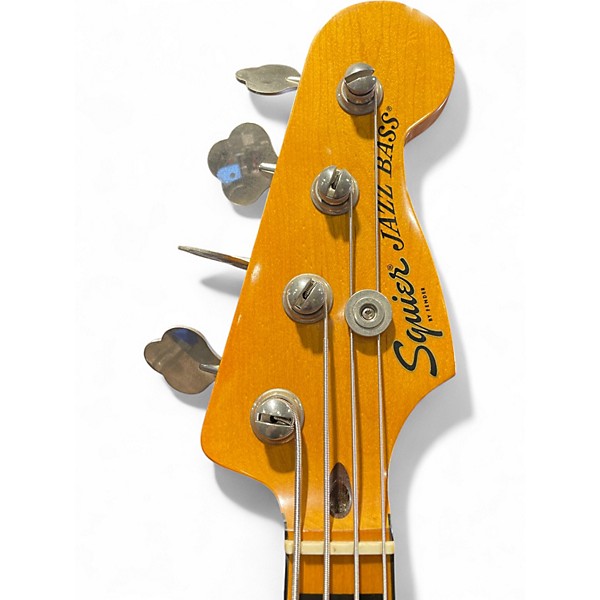 Used Squier Classic Vibe 70s Jazz Bass Natural Electric Bass Guitar