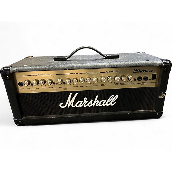 Used Marshall MG100HDFX 100W Solid State Guitar Amp Head
