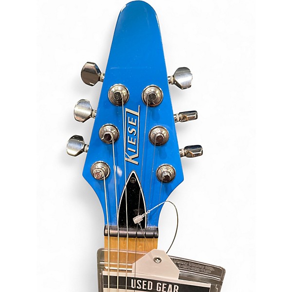 Used 2020s Kiesel DC127 Blue Solid Body Electric Guitar Blue