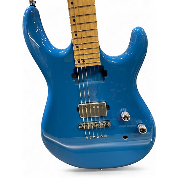 Used 2020s Kiesel DC127 Blue Solid Body Electric Guitar Blue