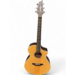 Used Breedlove Passport Plus Concert Natural Acoustic Electric Guitar