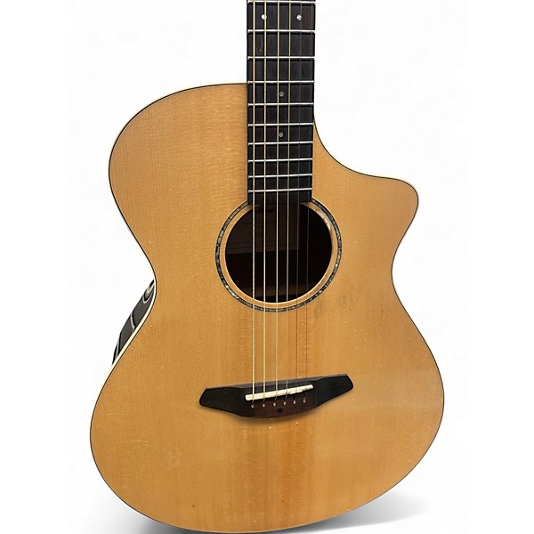 Used Breedlove Passport Plus Concert Natural Acoustic Electric Guitar