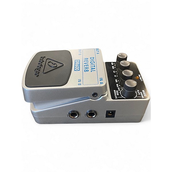 Used Behringer DR600 Digital Stereo Reverb Effect Pedal