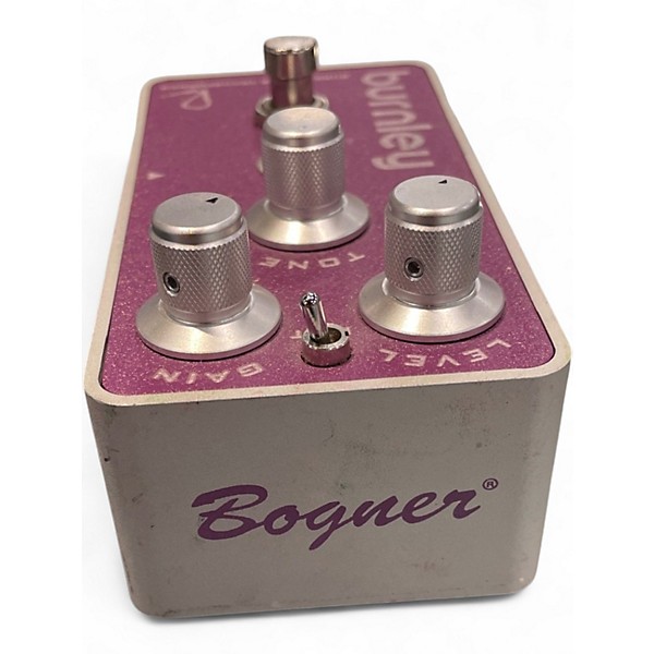 Used Bogner Burnley Bubinga Distortion Effect Pedal