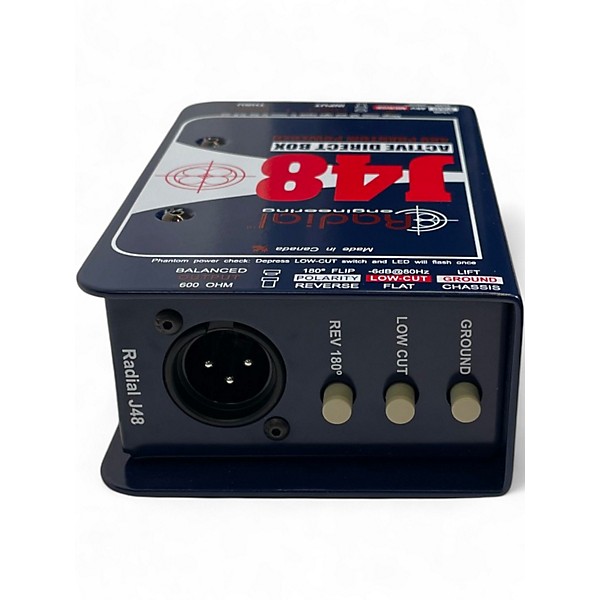 Used Radial Engineering J48 Active Direct Box Audio Converter