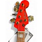 Used Fender MonoNeon Bass V Fluorescent Yellow Electric Bass Guitar