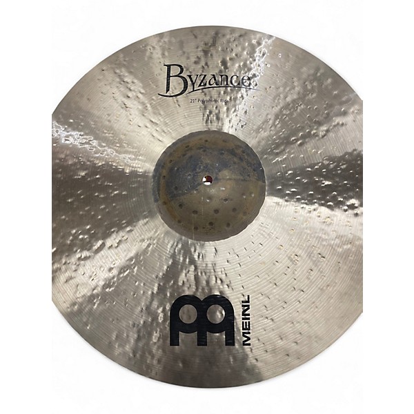 Used MEINL 21in Byzance 21 Polyphonic Ride Cymbal