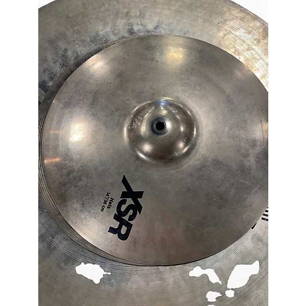 Used SABIAN 14in XSR 14 HIHAT PAIR Cymbal