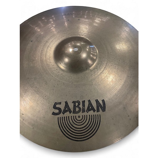 Used SABIAN 22in AAX METAL RIDE Cymbal
