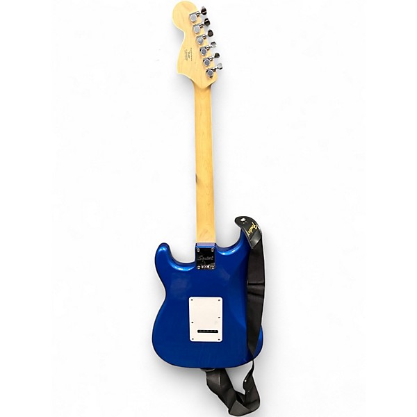 Used Squier Stratocaster HSS Blue Solid Body Electric Guitar
