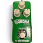 Used TC Electronic Corona Mini Chorus Effect Pedal