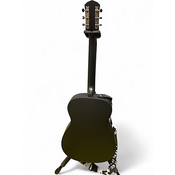 Used Fender Tim Armstrong Hellcat Checkerboard Acoustic Electric Guitar