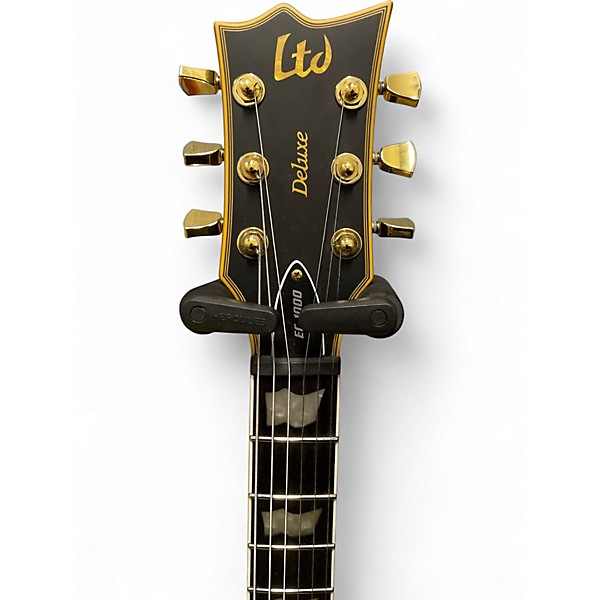 Used ESP LTD EC1000 Deluxe Black Solid Body Electric Guitar
