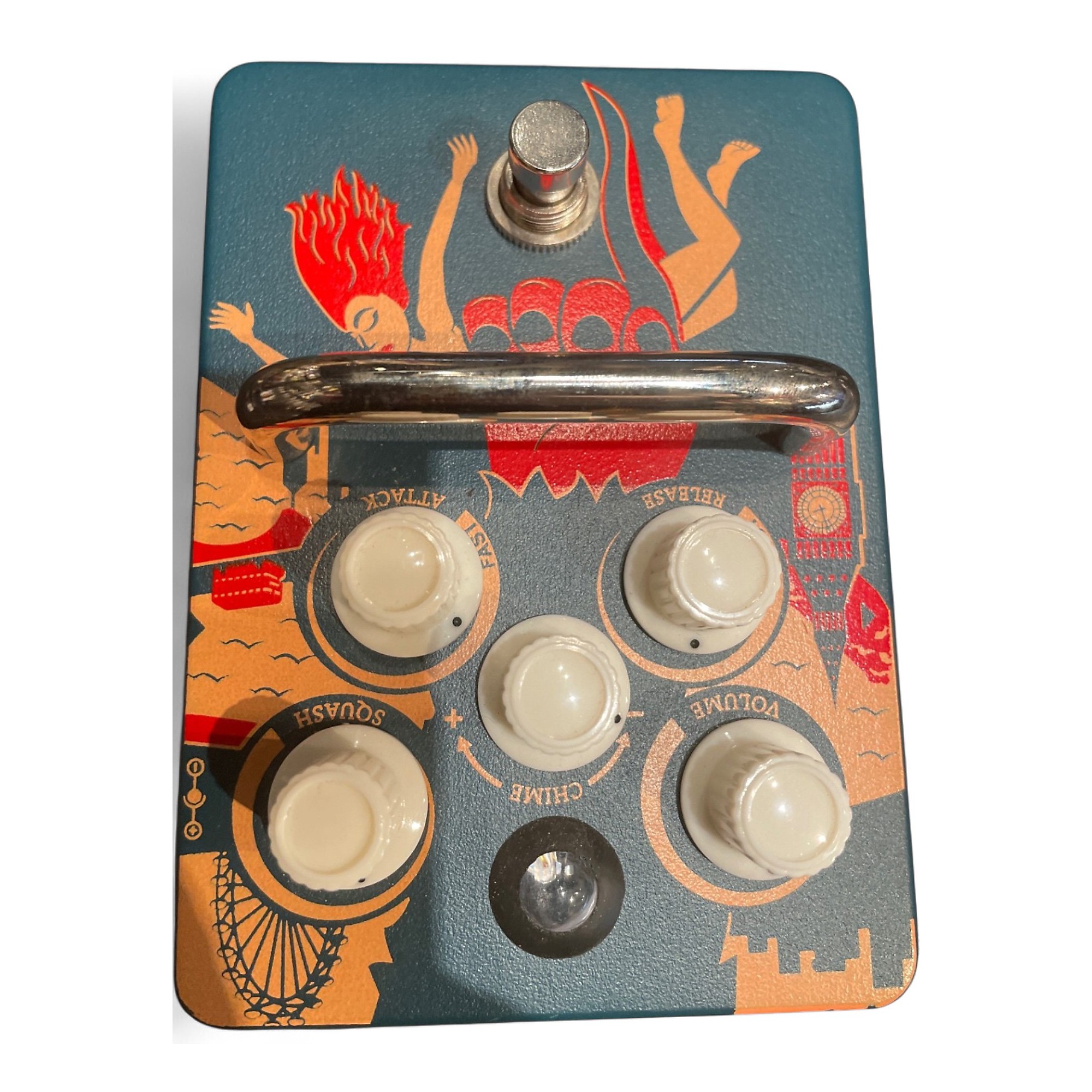 orange kongpressor 中古 Used Orange Amplifiers Kongpressor Compression Effect Pedal