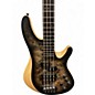 Used 2020s Schecter Guitar Research REAPER Charcoal Burst Electric Bass Guitar
