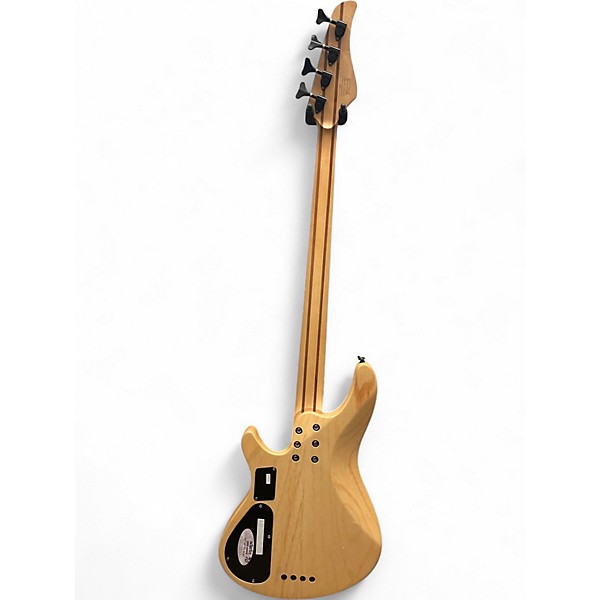 Used 2020s Schecter Guitar Research REAPER Charcoal Burst Electric Bass Guitar