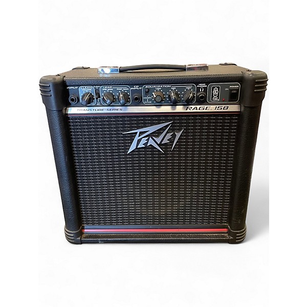 Used Peavey Rage 158 1X8 15W Guitar Combo Amp