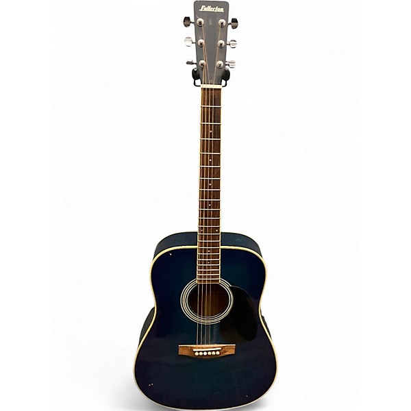 Used Fullerton FLAGP DLX Blue Burst Acoustic Guitar