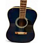 Used Fullerton FLAGP DLX Blue Burst Acoustic Guitar