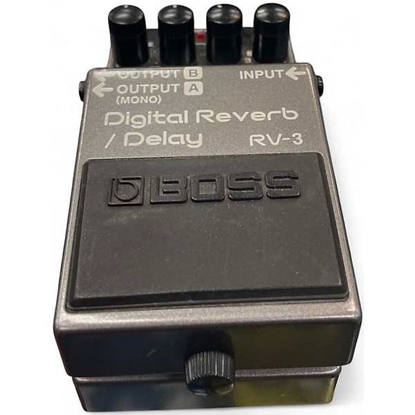 Used BOSS RV3 Digital Reverb Delay Effect Pedal