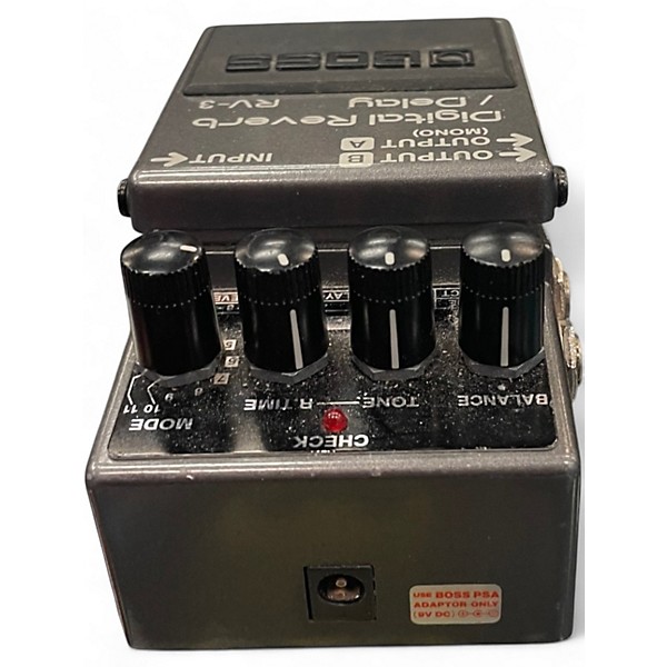 Used BOSS RV3 Digital Reverb Delay Effect Pedal