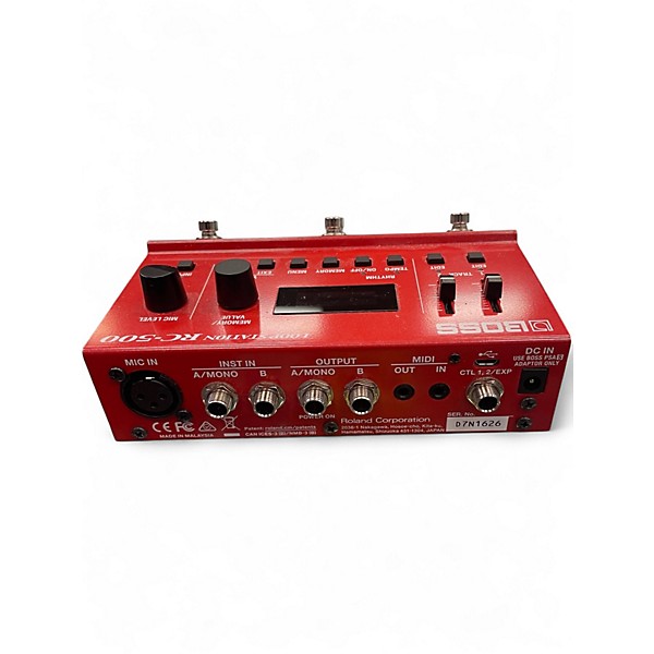 Used BOSS RC500 LOOP STATION Pedal