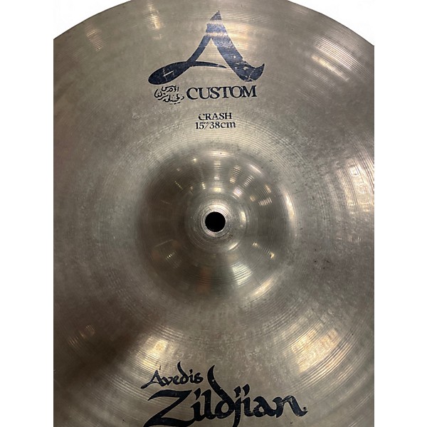 Used Zildjian 15in A Custom Crash Cymbal