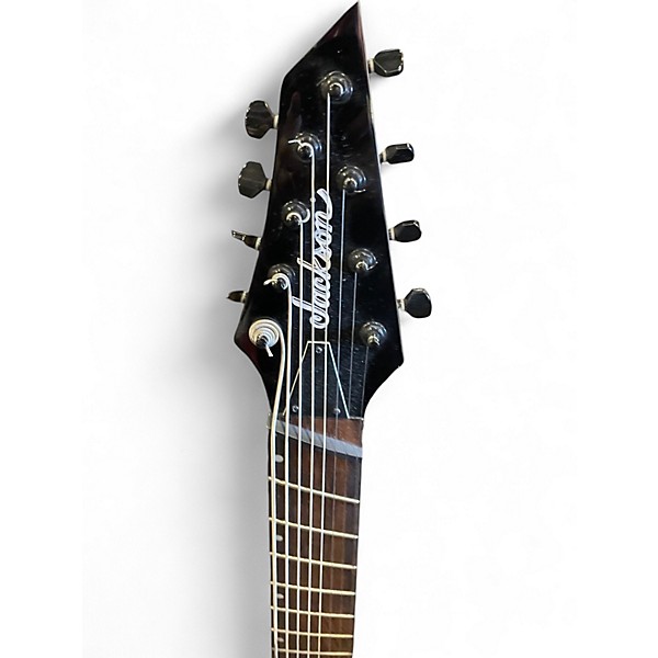 Used Jackson DKAF8 Black Solid Body Electric Guitar