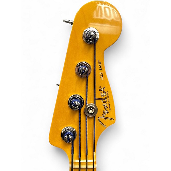 Used Fender AMERICAN PRO II JAZZ BASS Natural Electric Bass Guitar