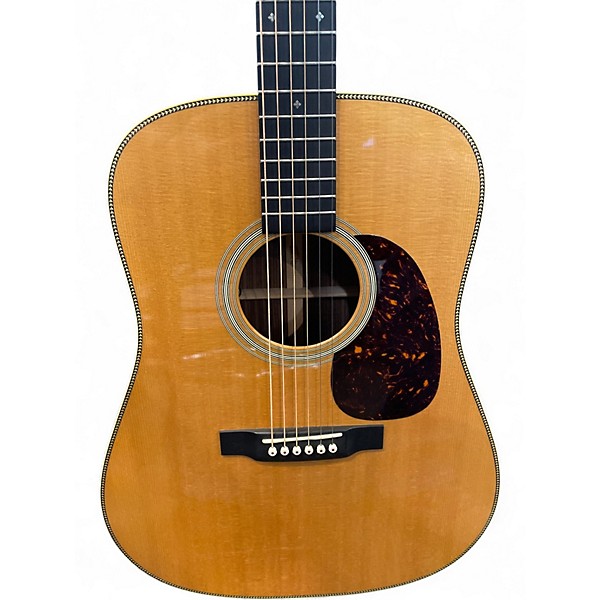 Used Martin HD28E Retro Natural Acoustic Electric Guitar