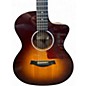 Used Taylor 214CE Deluxe 2 Color Sunburst Acoustic Electric Guitar