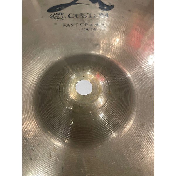 Used Zildjian 15in A Custom Fast Crash Cymbal