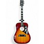 Vintage 1977 Gibson Dove 2 Color Sunburst Acoustic Electric Guitar thumbnail