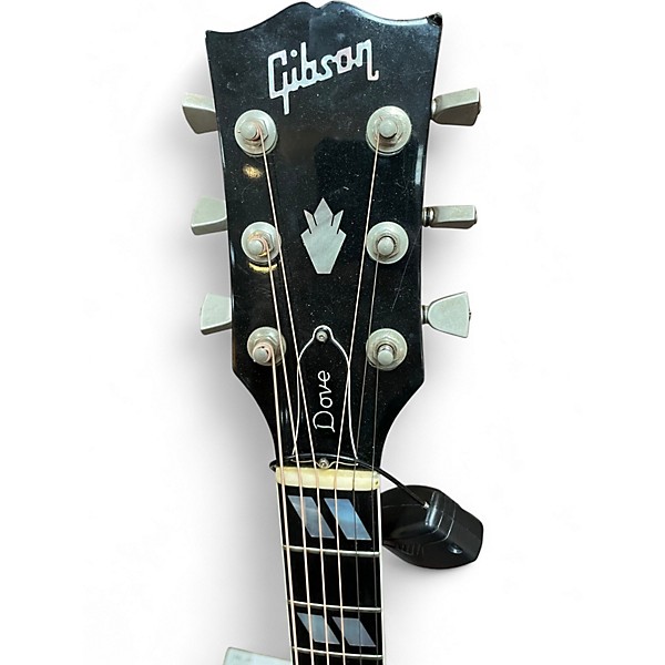Vintage 1977 Gibson Dove 2 Color Sunburst Acoustic Electric Guitar