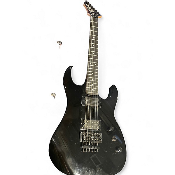 Used B.C. Rich ST USA BLACK Solid Body Electric Guitar