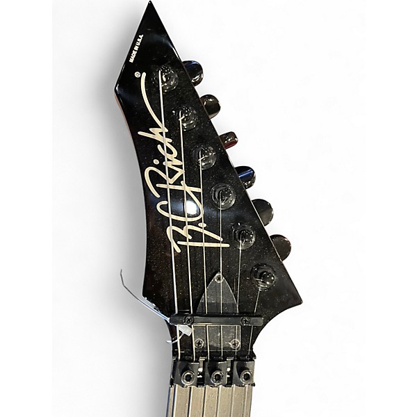 Used B.C. Rich ST USA BLACK Solid Body Electric Guitar