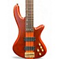 Used Schecter Guitar Research Stiletto Studio 5 String Satin Honey Electric Bass Guitar