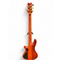 Used Schecter Guitar Research Stiletto Studio 5 String Satin Honey Electric Bass Guitar