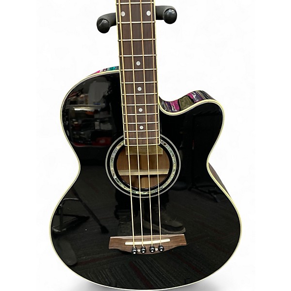 Used Ibanez AEGB30E Natural Acoustic Bass Guitar