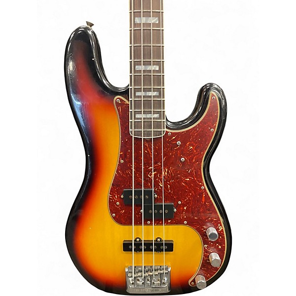 Used Fender LTD P-Bass Special Journeyman 3 Color Sunburst Electric Bass Guitar