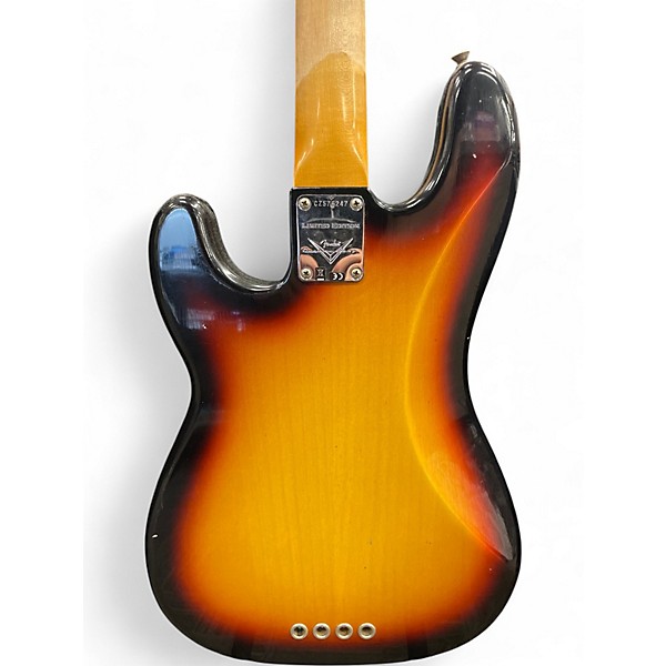 Used Fender LTD P-Bass Special Journeyman 3 Color Sunburst Electric Bass Guitar