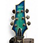 Used Schecter Guitar Research Omen Extreme 6 Blue Burst Solid Body Electric Guitar