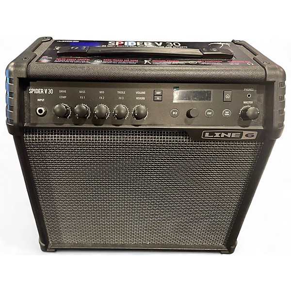 Used Line 6 Spider V 30 1x8 Guitar Combo Amp