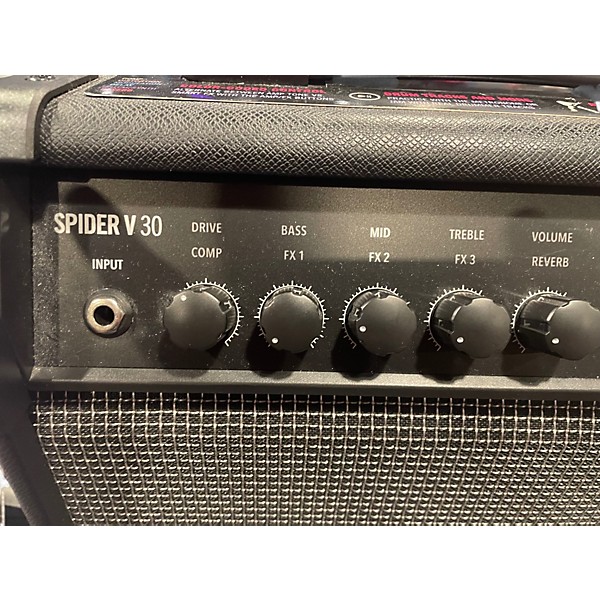 Used Line 6 Spider V 30 1x8 Guitar Combo Amp
